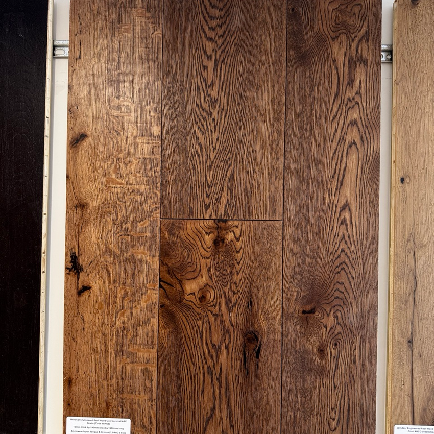 Windsor Engineered Real Wood Oak Caramel